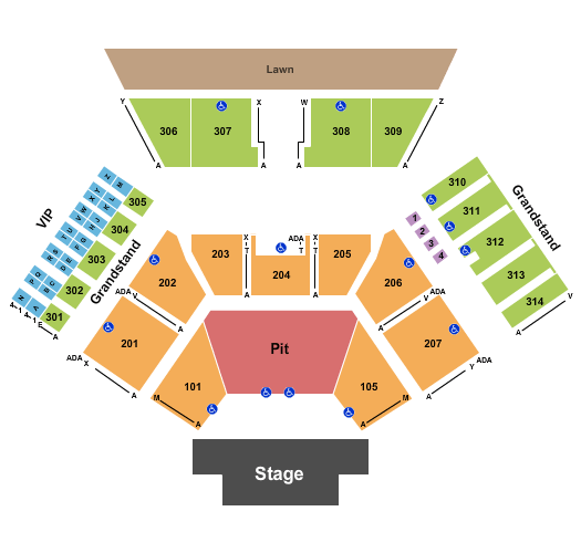 Huntington Bank Pavilion Dave Matthews Band Seating Chart